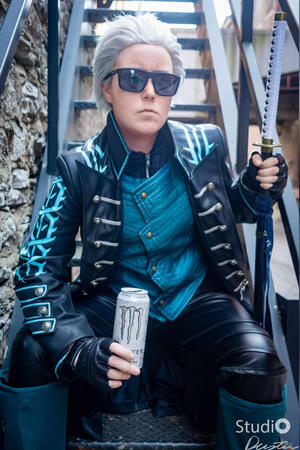 Vergil cosplay