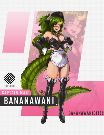 BananaWani as a Nikke character (Valentines Edition)